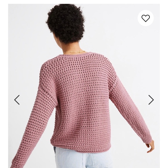Madewell Open-Stitch Austen Pullover Sweater - Picture 3 of 7